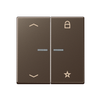eNet push-button universal 1-gang - JUNG (pavadinimas tikslinamas)