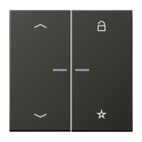 eNet push-button universal 1-gang - JUNG (pavadinimas tikslinamas)