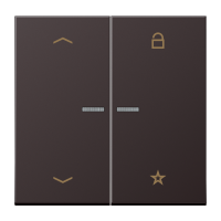 eNet push-button universal 1-gang - JUNG (pavadinimas tikslinamas)