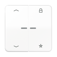 eNet push-button universal 1-gang - JUNG (pavadinimas tikslinamas)