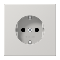 Lizdas p/t SCHUKO šviesiai pilkas 16A 250V LS - JUNG