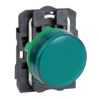 Lemputė žalia LED 24V AC/DC 22mm XB5 Harmony - SCHNEIDER ELECTRIC