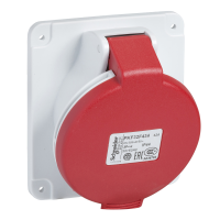 Lizdas CEE į/l 5P 32A 400V IP44 83221 - SCHNEIDER ELECTRIC