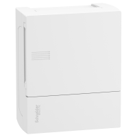 Skydelis v/t 6 modulių IP40 baltos durys MINI PRAGMA - SCHNEIDER ELECTRIC