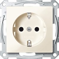 Lizdas p/t su į/ž SCHUKO RAL1013 SYSTEM M - SCHNEIDER ELECTRIC