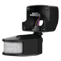 Jutiklis judesio v/t IP55 140W LED H-2.5m D-12m 180 laipsnių juodas, šviestuvui su pultu theLeda B - THEBEN