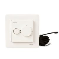 Reguliatorius p/t temperatūros grindų ir patalpos 16A IP30 su BLUETOOTH baltos spalvos EXXACT - ENSTO