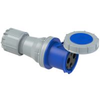Lizdas CEE a/k 3P 125A 230V IP67 mėlynas TWIST - PCE