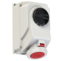 Lizdas v/t 4P 32A 400V 3h IP67 su kirtikliu - PCE