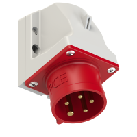 Kištukas CEE v/t 5P 16A 400V IP44 - PCE