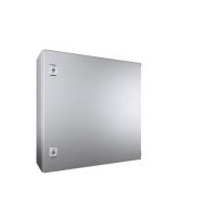 Skydas v/t 600x600x210mm IP55 nerūdijančio plieno su montažine plokšte AX 1304.000 - RITTAL