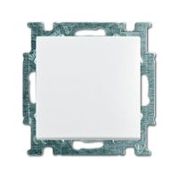 Jungiklis p/t viengubas be rėmelio baltos spalvos 10A 250V 2006/1 UC-94-507 Basic 55 - ABB