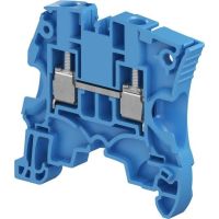 Gnybtas 6mm2/6mm mėlynas ant bėgelio ZS6-BL - ENTRELEC