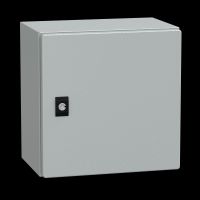 Skydas v/t 300x300x200mm IP66 metalinis su montažine plokšte CRN - SCHNEIDER ELECTRIC
