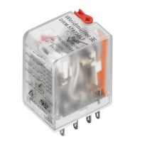 Relė tarpinė 4co 5A 230V AC su test mygt. DRM570730LT - WEIDMULLER