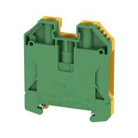 Gnybtas 16mm2 geltonai žalias ant bėgelio WPE 16 - WEIDMULLER