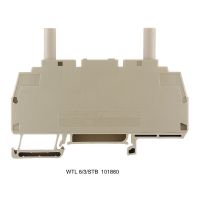 Gnybtas 6mm2 testavimui/srovinis pilkas ant bėgelio WTL 6/3/STB - WEIDMULLER