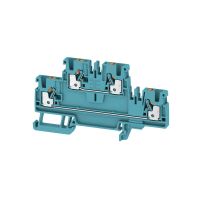 Gnybtas 2.5mm 2 lygių mėlynas A2T 2.5 BL - WEIDMULLER