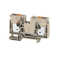 Gnybtas 16mm2 pilkas ant bėgelio PUSH IN kontaktai A2C 16 - WEIDMULLER