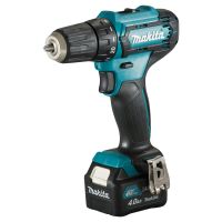 Gręžtuvas akumuliatorinis 12V 2x4.0Ah 30/14Nm 1.0kg LED 2 greičiai CXT - MAKITA