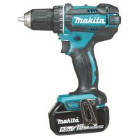 Gręžtuvas akumuliatorinis 18V 2x5.0Ah 62/36Nm 1.7kg LED LXT - MAKITA