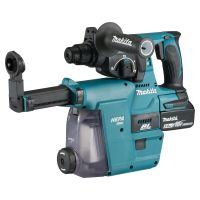 Perforatorius akumuliatorinis 18V 2x5.0Ah SDS+ 2.0J su nusiurbimu LXT - MAKITA