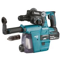Perforatorius akumuliatorinis 18V 2x5.0Ah SDS+ 2.0J su nusiurbimu ir greitai keičiamu griebtuvu LXT - MAKITA