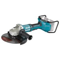 Šlifuoklis kampinis akumuliatorinis 2x18V D230mm 6000aps/min su Paddle jungikliu stabdžiu, AWS funkcija LXT - MAKITA