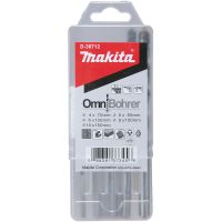 Rinkinys grąžtų universalių (4x70,5x85,6x100,8x150,10x150) OMNI BOHRER - MAKITA