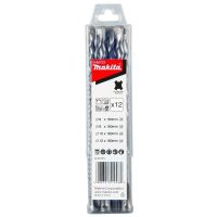 Rinkinys grąžtų SDS+ 12vnt. STANDARD - MAKITA
