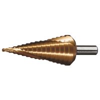 Grąžtas pakopinis spiralinis 4-32mm TIN - MAKITA