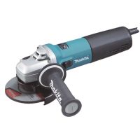 Šlifuoklis kampinis 1400W D125mm 2800-11000aps/min antivibracinė rankena - MAKITA