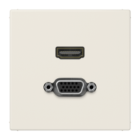 Lizdas p/t dramblio kaulo spalvos HDMI /VGA LS - JUNG