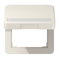 Dangtelis uždaromas IP44 su užrašu dramblio kaulo spalvos CD - JUNG