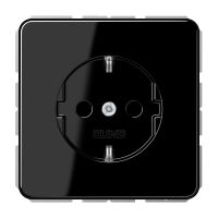 Lizdas p/t SCHUKO juodas gaubtas 50x50 16A 250V CD - JUNG