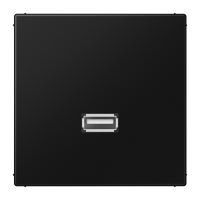 Lizdas p/t USB 2.0 antracito spalvos A - JUNG
