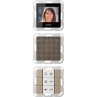Stotelė telefonspynės vidinė video šampano spalvos LS - JUNG