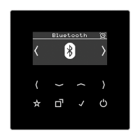 Radijas skaitmeninis juodas su bluetooth sąsaja LS - JUNG