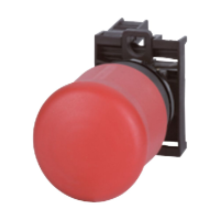 Mygtukas STOP su fiksacija 1nc M22-PV/K01 - EATON
