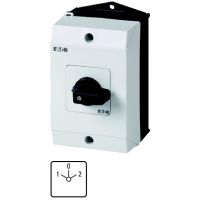 Perjungiklis 3P 20A 1-0-2 varikliui reversinis T0-3-8401/I1 - EATON