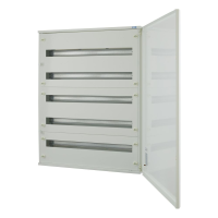Skydelis v/t 165 modulių IP30 baltos durys BF-O-5/165-C - EATON