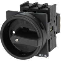 Kirtiklis saugumo 3P 32A 15kW (AC23) į skydą juoda rankena P1-32/EA/SVB-SW - EATON