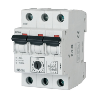Automatas reguliuojamas 3P 10-16A Z-MS-16/3 - EATON