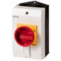 Jungiklis saugumo 3P 32A 15kW (AC23) 1no+1nc IP65 raudona rankena P1-32/I2-SI/HI11 - EATON