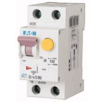 Relė srovės nuotėkio RCBO 2P 32A C 30mA su automatu AC PFL7-32/1N/C/003 - EATON