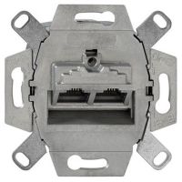 Lizdas kompiuterinis p/t dvigubas UAE8x8P Kat.6 ekranuotas - JUNG