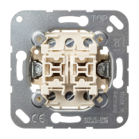 Mygtukas dvigubas 4S 10A/250V - JUNG