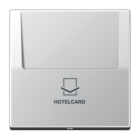 Dangtelis kortelinio jungiklio HOTELCARD aliumininis LS - JUNG