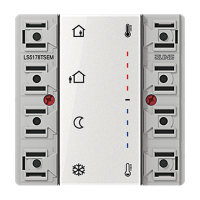 KNX room temperature controller (exten.) - JUNG (pavadinimas tikslinamas)
