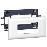 Adapteris 45x45 4 elementams į DLP kanalą dvigubas Mosaic - LEGRAND